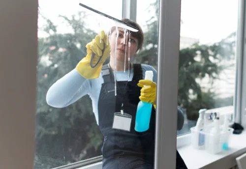 Nettoyage de vitres intérieures et extérieures à Moineville